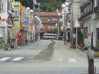 �ԓ�����B�吳����ɐԓ��w���瑖���Ă����ԓ��l�ԋO���͎ʐ^���̌�a��̉E���ɂ���O��z�e���̑O���I�_�Ƃ��Ă����Ƃ����B