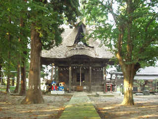 ���]�����ɂ���čČ����ꂽ�֍��̉H���_�ЁB��ɏ㐙��R������t�̍׈䕽�F���o�}�����B�u�㐙�����h�t�x�}�Ձv�Ƃ�����B