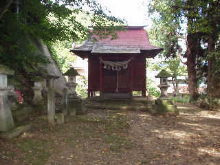 �������_�ЁB�����ɉG�X�q�R�Ɉڂ�܂Ŗk���ɂ������B